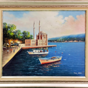 Büyük Mecidiye Camii Yağlı Boya -İlcan Orçin